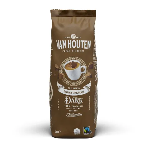 Van Houten Dark Chocolate Drink Powder - 1kg bag